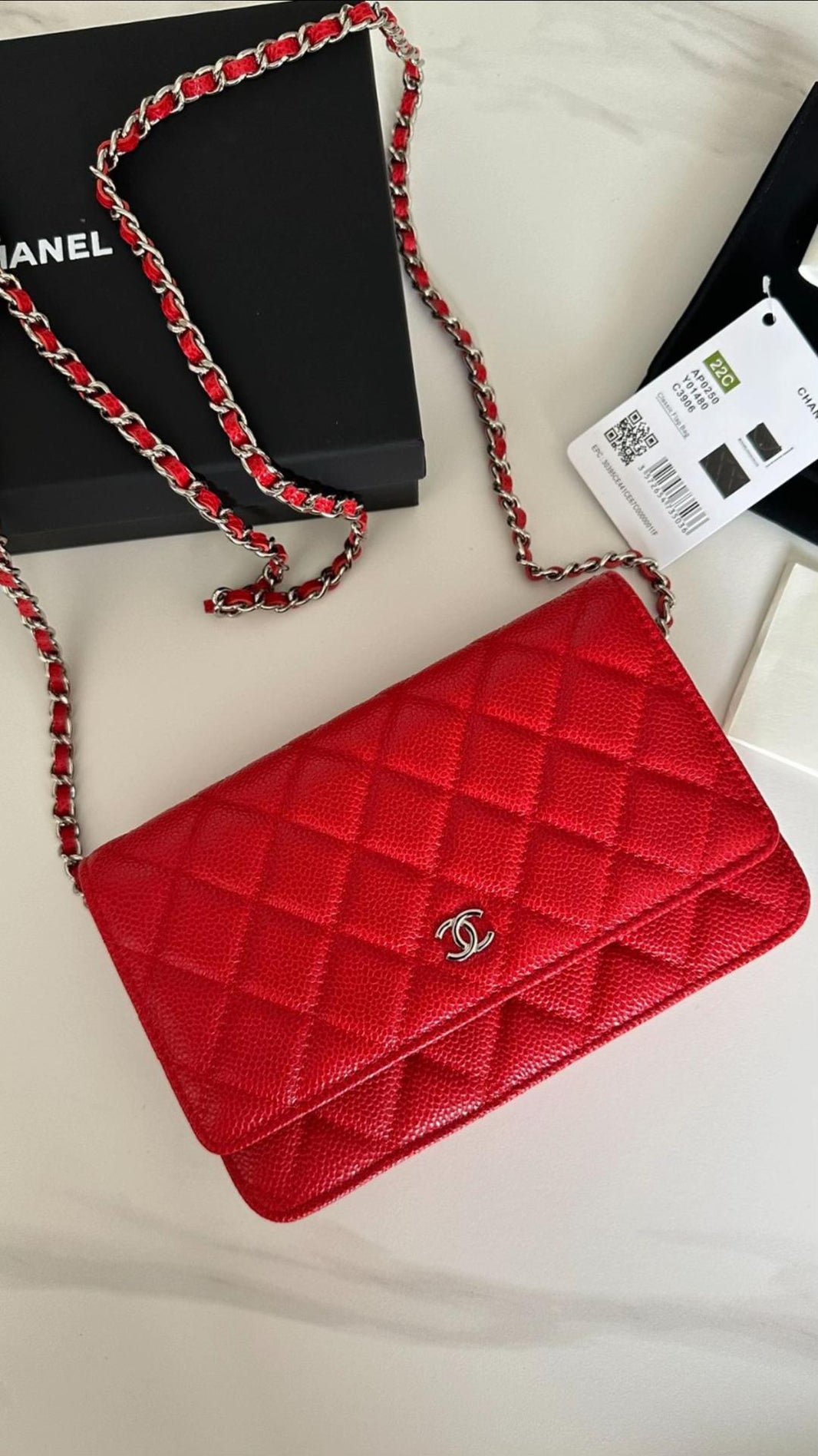 CC RED CROSS HANDBAG